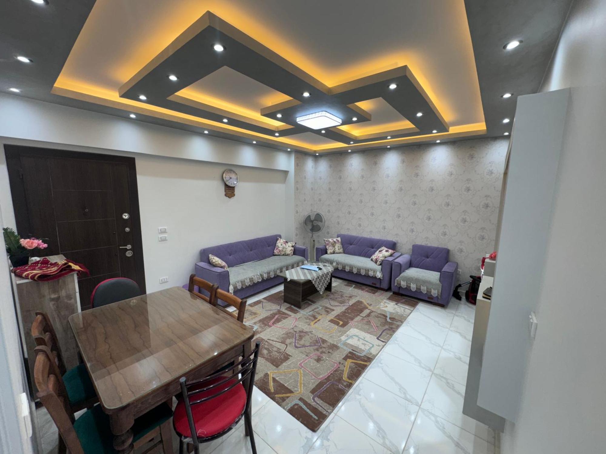 شقه غرفتين وصاله بمدينة نصر الواحه Apartment *