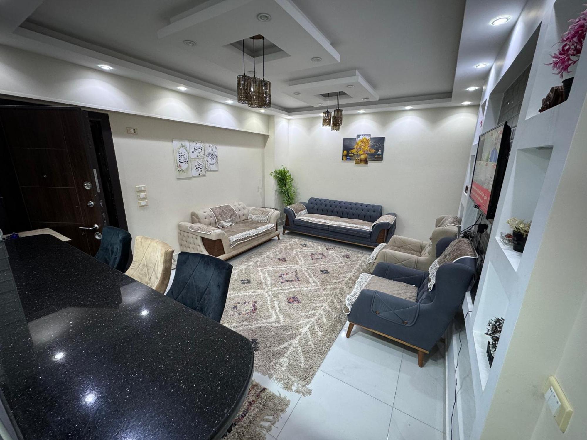 شقه غرفتين وصاله بمدينة نصر الواحه Apartment Cairo